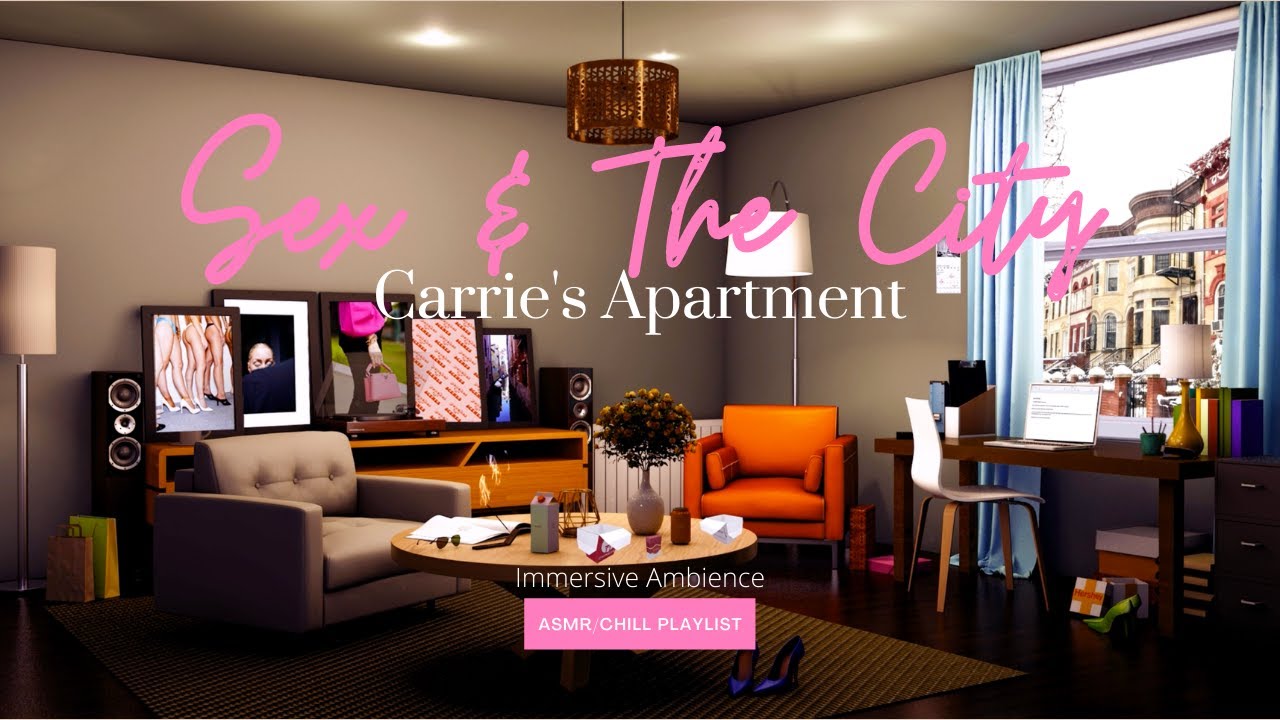 Sex And The City Carrie's Snowy Apartment- Immersive Ambience- Relaxing Playlist & Sounds
