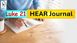 Luke 21 Bible Study | HEAR Journaling Method #HEARJournaling #BibleStudy #Luke21