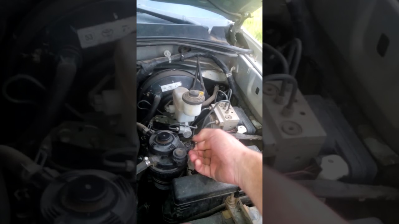 apagado de luz de cambio de filtro de combustible del