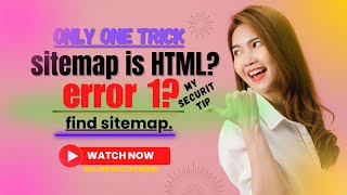 Sitemap is HTML| Error 1| your sitemap appears to be an HTML page. #sitemapxml #error #google