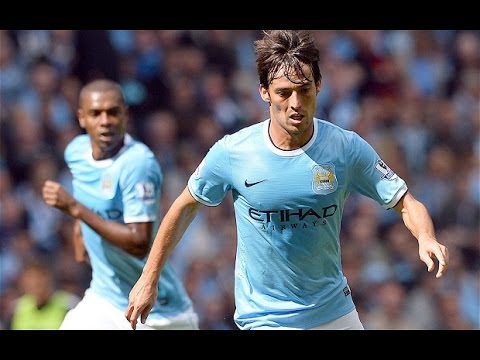 David Silva - Wall Passing 【Manchester City】 - YouTube