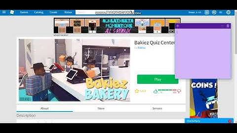 How to pass a Bakiez Bakery quiz!| ROBLOX | Booger