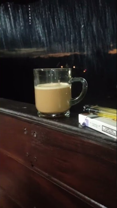 ngopi ditemani hujan petir #short #storywa