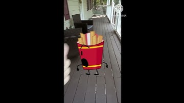 BFDI In Real Life: I steal Fries