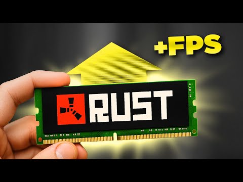 Установил Rust на ОПЕРАТИВКУ — сколько дало FPS? Оптимизация Раст