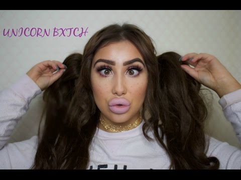 STUNTING ON A UNICORN BXTCH | MAKEUP TUTORIAL - YouTube