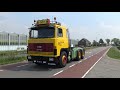 Wim Hardeman met Scania 140  V8