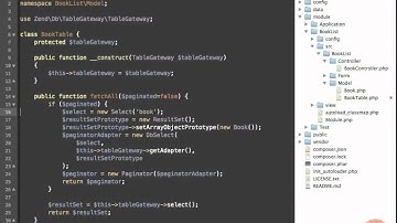 Zend Framework 2 -- 05 09 Demo Pagination on the Model