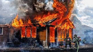 STRUCTURE FIRE - CARL AVE., LOWER BURRELL, PA.