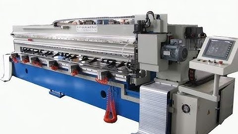 SVG02K Steel plate CNC V groove machine