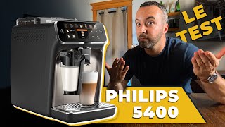 Philips 5400 Latte Go: le TEST Complet