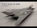 LOCKHEED F-117 NIGHTHAWK USAF 1/72 ITALERI Model Kit Full Video Build