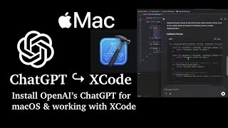 ChatGPT in macOS with XCode | ChatGPT macOS app Work with Apps feature | ChatGPT Working with XCode