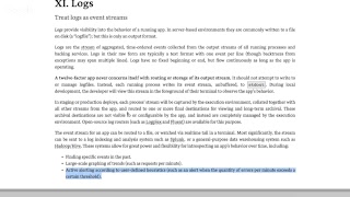 The TWELVE FACTOR APP - part 12 - Logs - step by step
