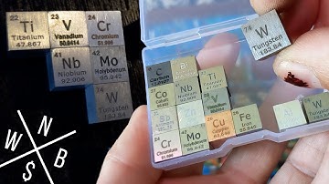 Periodic Table Element Cube Set - Unboxing & Review