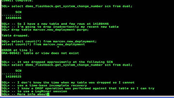 RMAN: How to perform a SCN based incomplete recovery