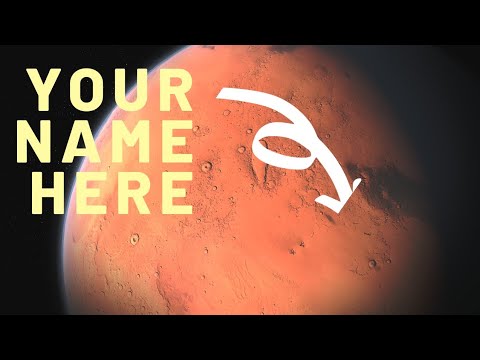 Send Your Name To Mars Its Free Youtube