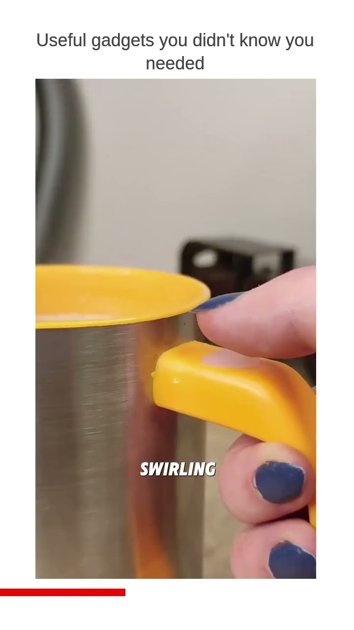 Product link in Bio Enjoy perfectly mixed drinks with the Automatic Self-Stirring Insulated Smart