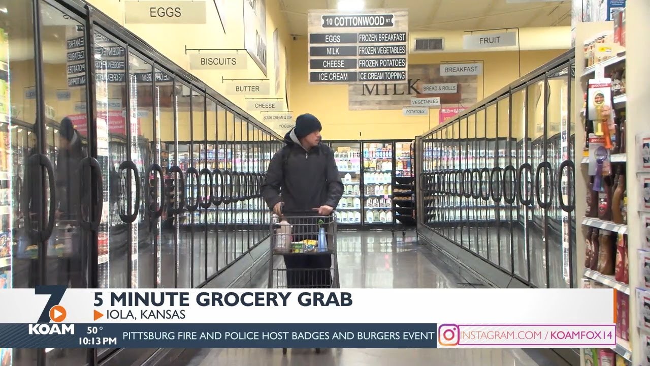Iola Rotary Club to host 5 Minute Grocery Grab YouTube