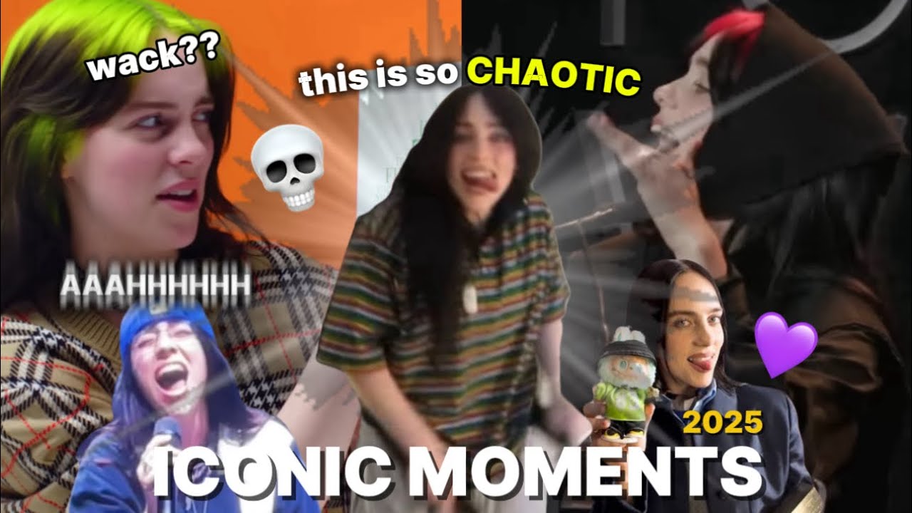 billie eilish iconic moments of 2025