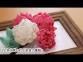 【都道府県のお花作ってみた】29.奈良県のお花『奈良八重桜』 Kanzashi flower つまみ細工の作り方