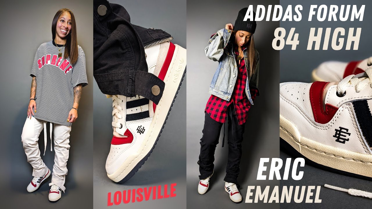 Adidas Forum 84 High Eric Emanuel Louisville Cardinals Shoes