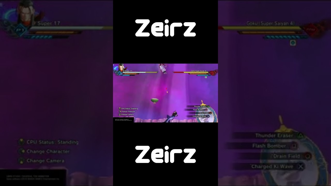 Cool Super 17 Tech Combo By Zeirz | Dragon Ball Xenoverse 2