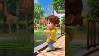 Ilk Kez Zürafa Gören Küçük Kız