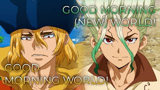 Good Morning [New] World! x Good Morning World! | Mashup of Dr. Stone (Season 1 x Ryuusui) [AMV]