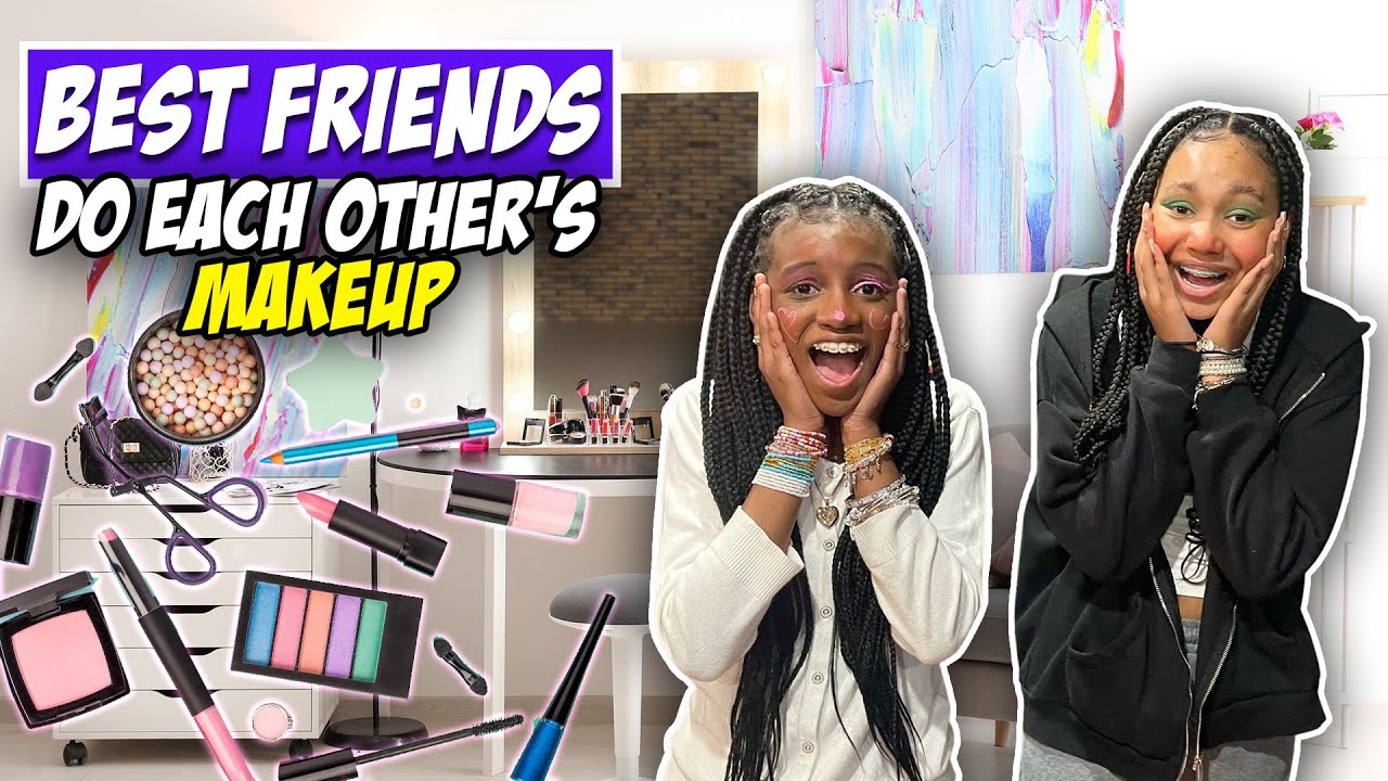 My Best Friend Ahvi And I Do Each Others Makeup (EXTREMELY FUNNY)