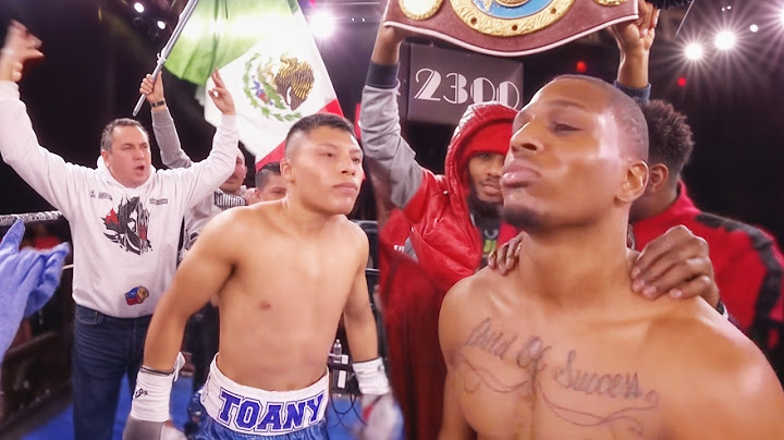 Isaac Cruz (México) vs Thomas Mattice (EE. UU.) | Lo Mejor del Combate de Boxeo HD