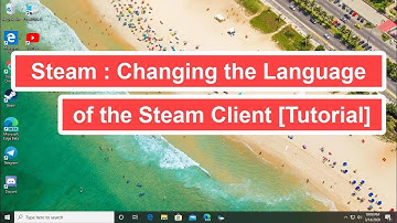 Steam : Changing the Language of the Steam Client [Tutorial]