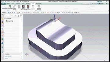 11 NX CAM   Contour Text Operation