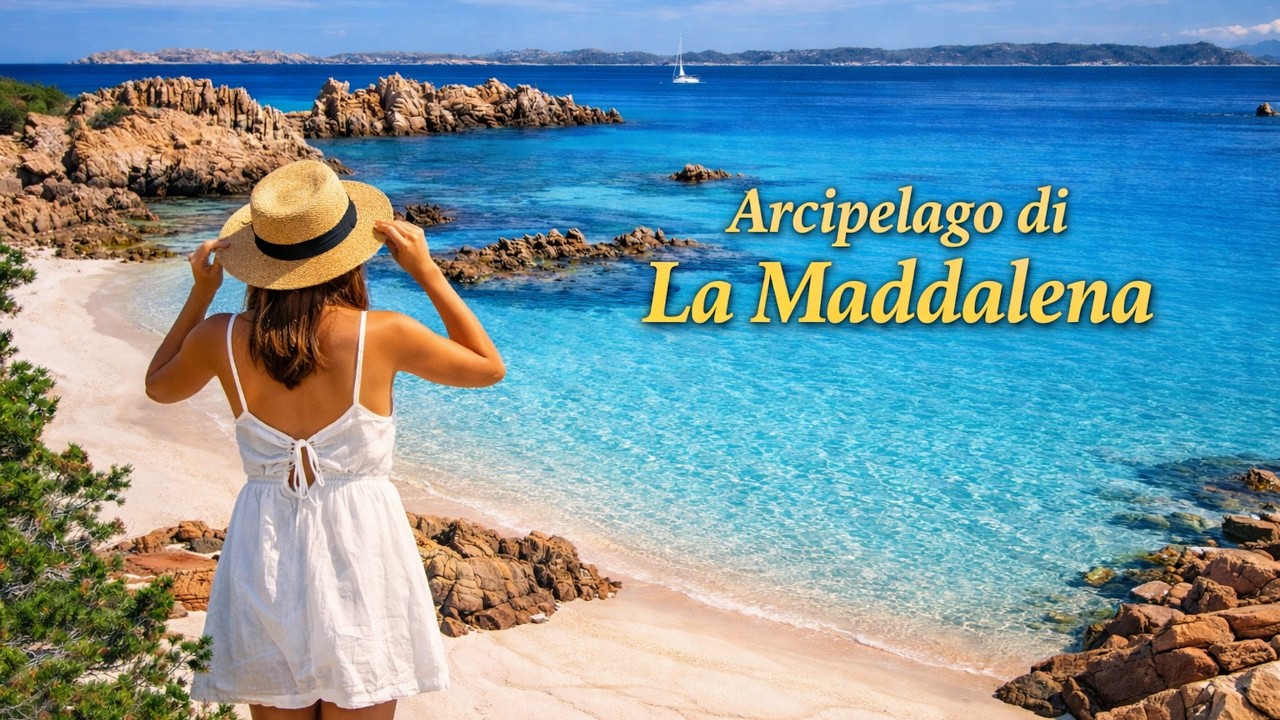 Una giornata nell' Arcipelago di La Maddalena [ 4K ] Sardegna World by drone