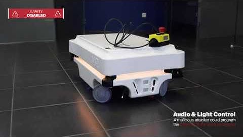 Mobile Industrial Robots is vulnerable to cyberattacks