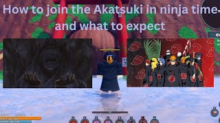 How to join the Akatsuki in ninja time and what to expect