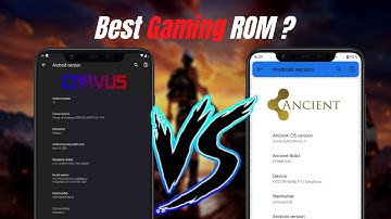 Best Gaming ROM: Corvus OS v6.0 Vs. Ancient OS v3.7| Gaming Performance Test ft. Poco F1| TechitEazy