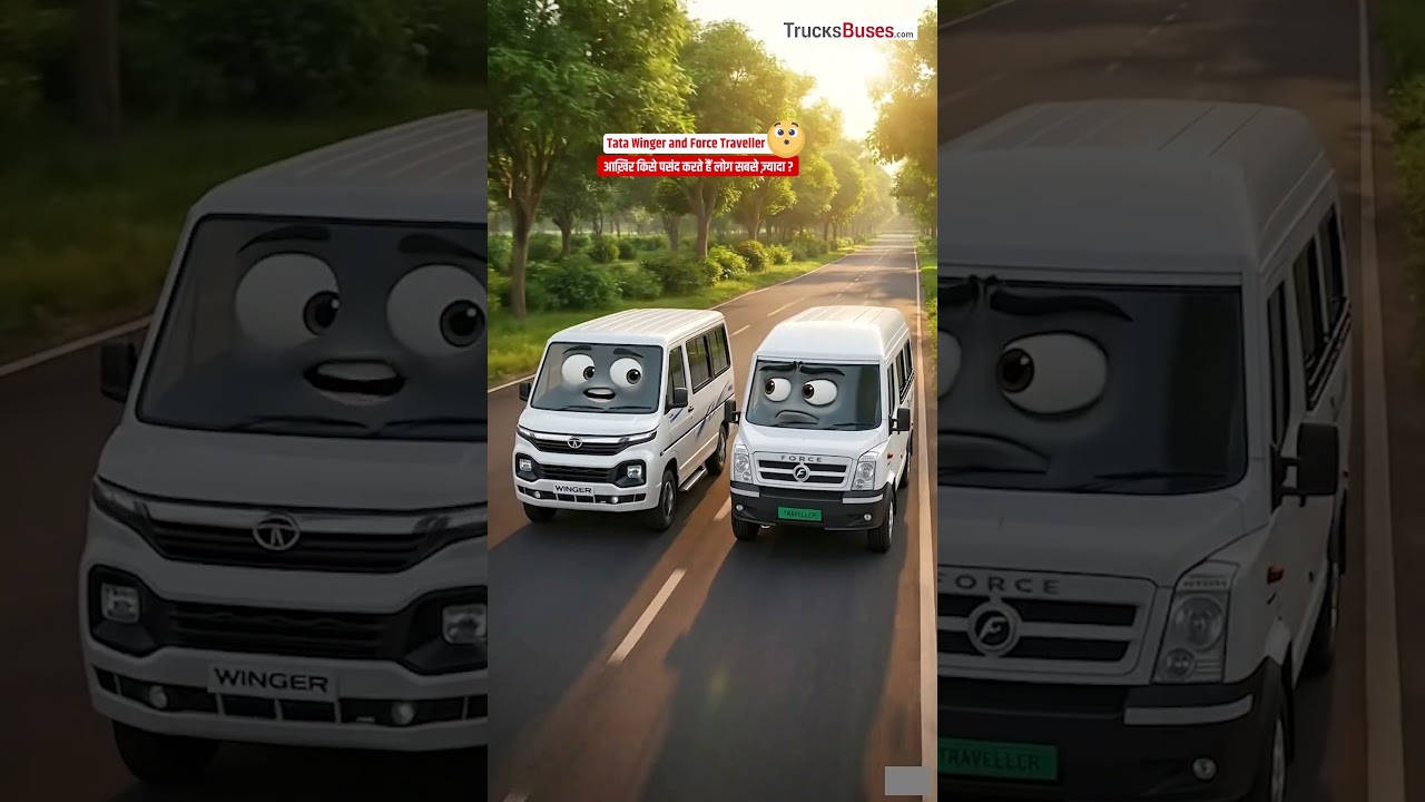 Tata Winger VS Force Traveller