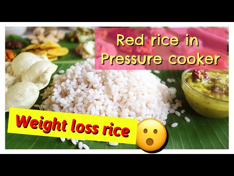how-to-cook-kerala-matta-rice-in-pressure-cooker-|||-how-to-cook-red/brown-rice-the-perfect-way