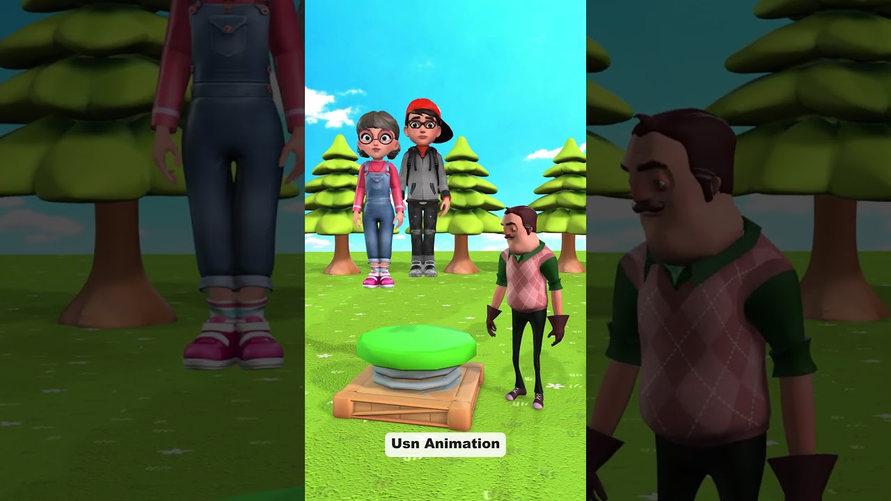 Hello Neighbor And Nick Funny Jump 