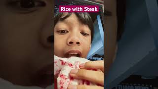 Eating @steak #food