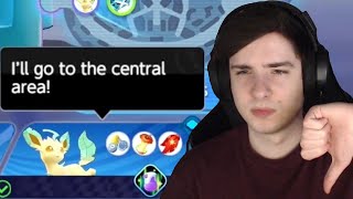When the LOWEST MMR PLAYERS want to CENTRAL | Pokemon Unite