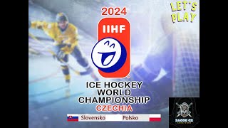 IIHF World Championship 2024🏒SVK - POL🏒