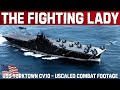 The Fighting Lady | Real Combat Footage | Upscaled WW2 Video | USS Yorktown CV-10