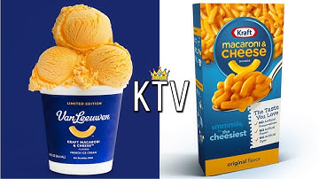 Van Leeuwen KRAFT MACARONI & CHEESE Ice Cream | KTV E:123