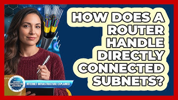 How Does a Router Handle Directly Connected Subnets?