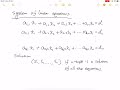 Linear Algebra 1.1linear combination, Gaussian method (Gaussian elimination )