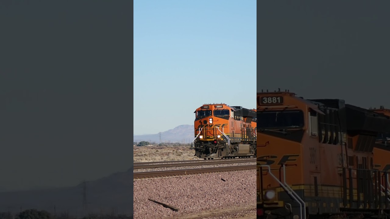 BNSF 3881 WB Z-ALTSBD MP 740 NEEDLES 1-5-2024 
