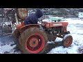 Kubota L225 Cold Start | Below Freezing