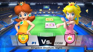 Mario Sports Superstars - Daisyluigi Vs. Peachmario
